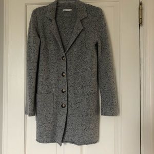 J Crew Mercantile Button Up Sweater Blazer